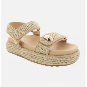Porter Sandals by Billini in Natural Raffia